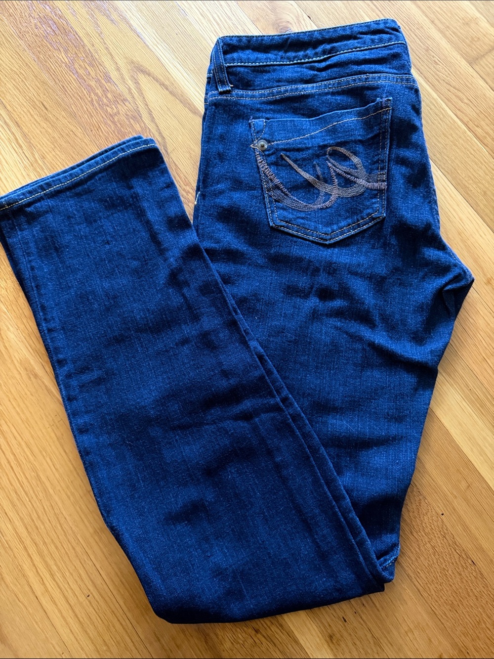 Express Ultra Low Rise Skinny Leg Jeans